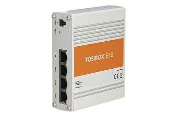 TOSIBOX 610EU - VPN router 70 Mbit/s, 3x LAN port