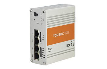 TOSIBOX 670EU VPN router 70 Mbit/s, vestavěný LTE modem, Dual SIM slot, 3x LAN