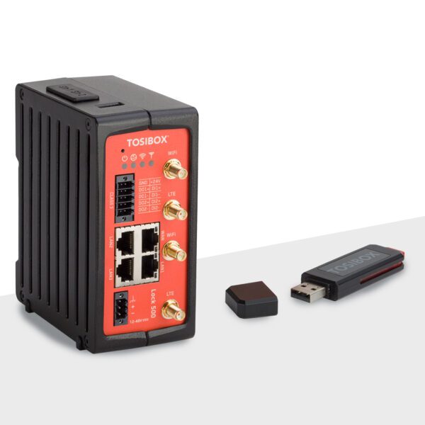 LOCK 500 TBL5 průmyslový VPN router bez napájecího zdroje, bez modemu